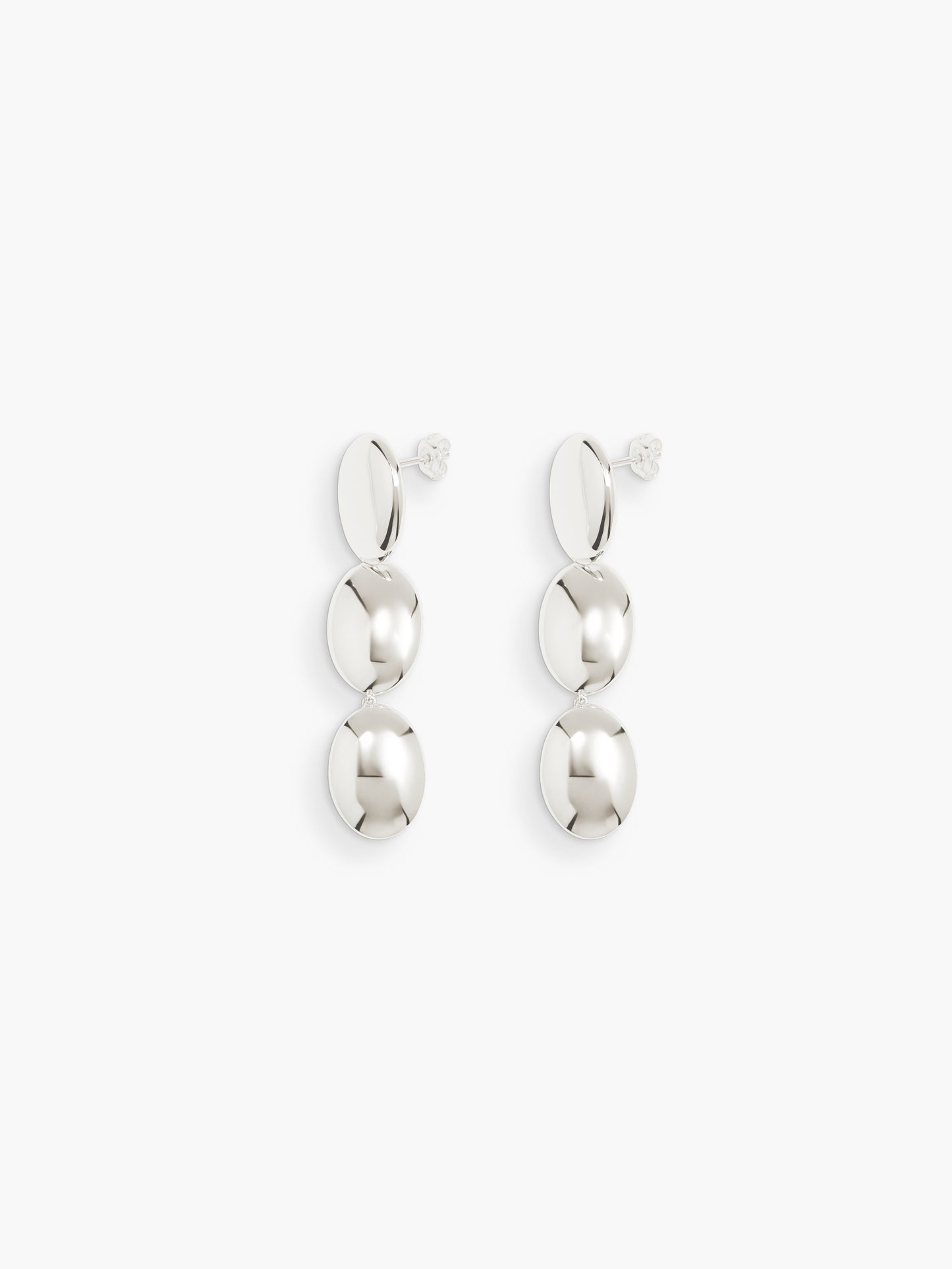 Dualism Oval Earrings