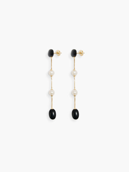 Dualism Long Earrings