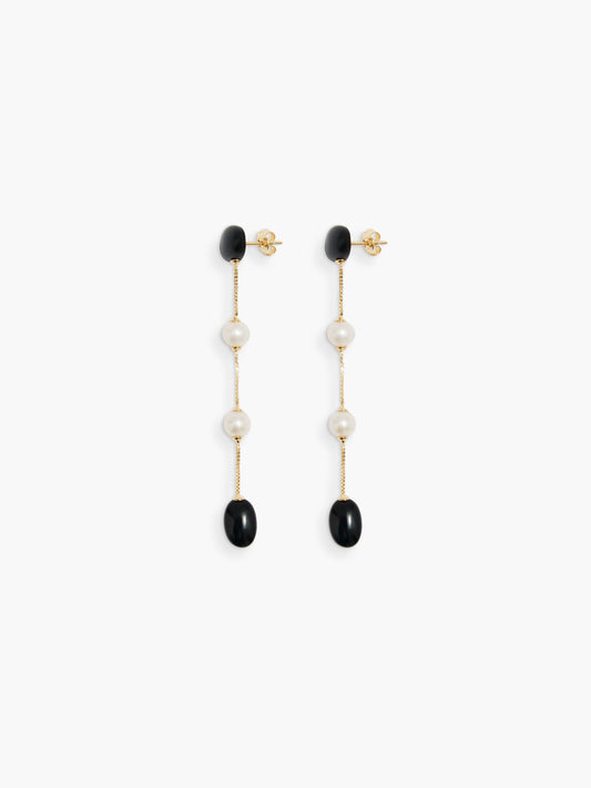 Dualism Long Earrings