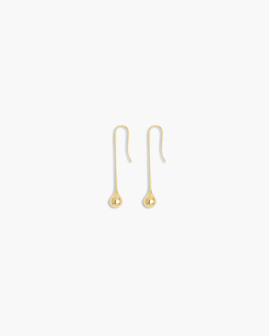 Datura Long Drop Earrings