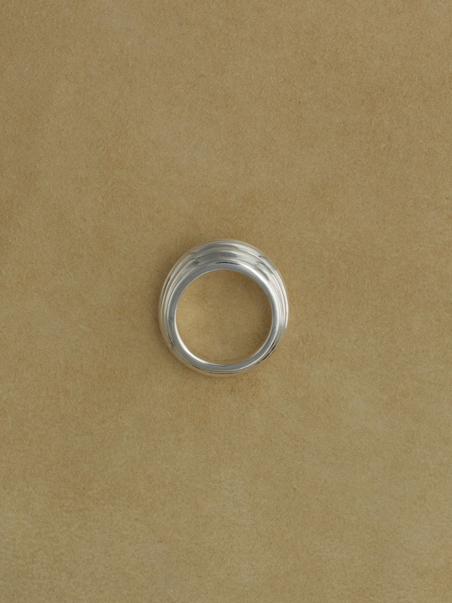 Drop Grooved Ring