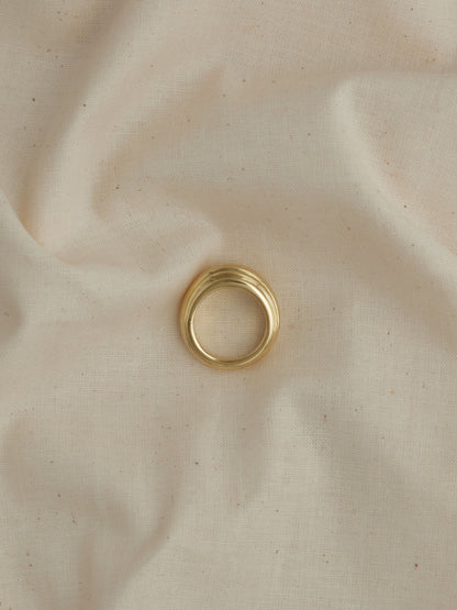 Drop Grooved Ring